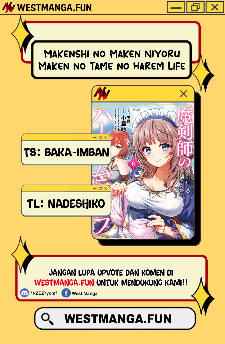 Makenshi no Maken Niyoru Maken no Tame no Harem Life Chapter 26.2 fix Image 2