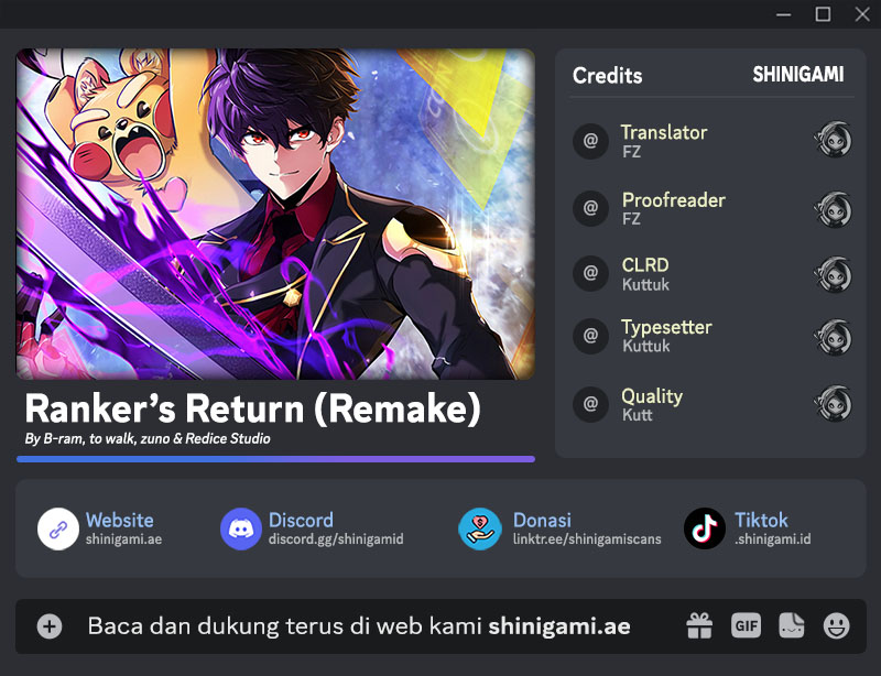 Ranker’s Return (Remake) Chapter 163 - Start S4 Image 0