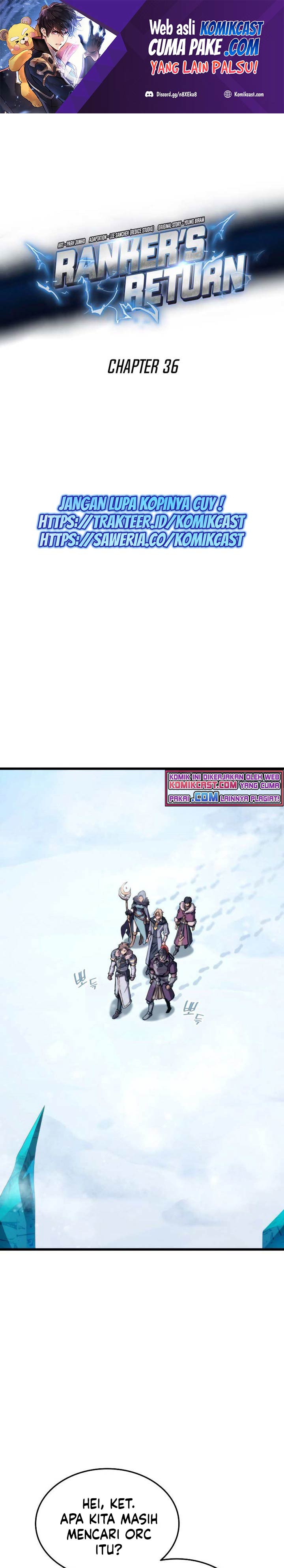 Ranker’s Return (Remake) Chapter 36 Image 1