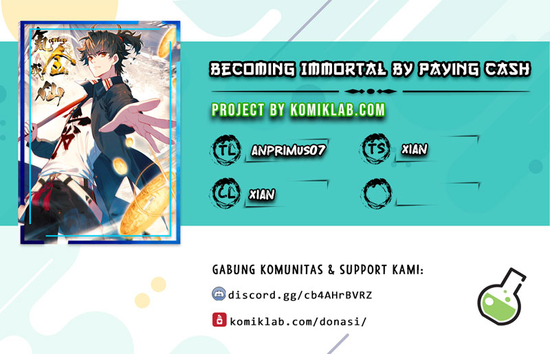 Becoming Immortal by Paying Cash Chapter 07 Image 0