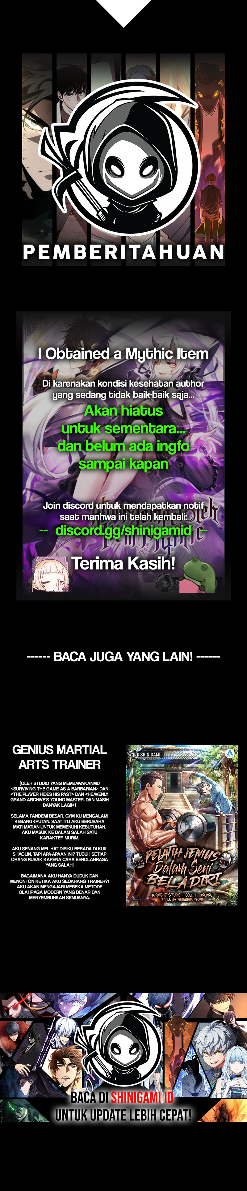 I Obtained a Mythic Item Chapter 107.5 Image 0