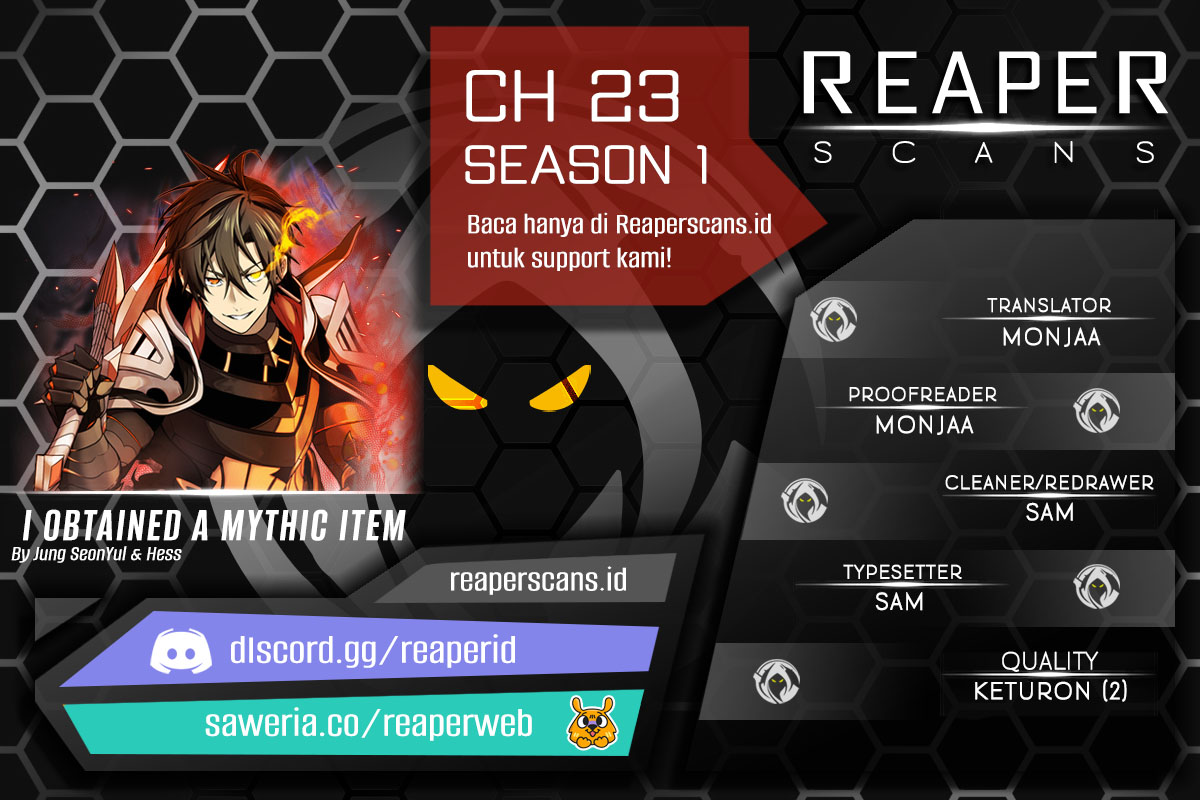 I Obtained a Mythic Item Chapter 23 Image 0