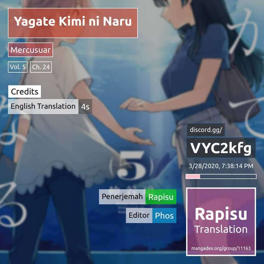 Yagate Kimi ni Naru Chapter 24 Image 0