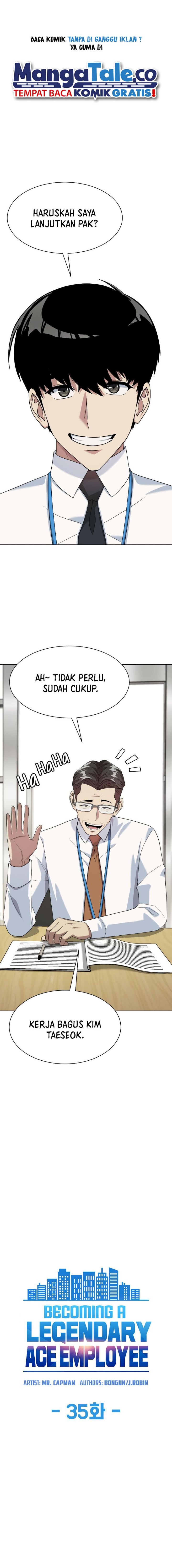 Becoming a Legendary Ace Employee Chapter 35 Image 1