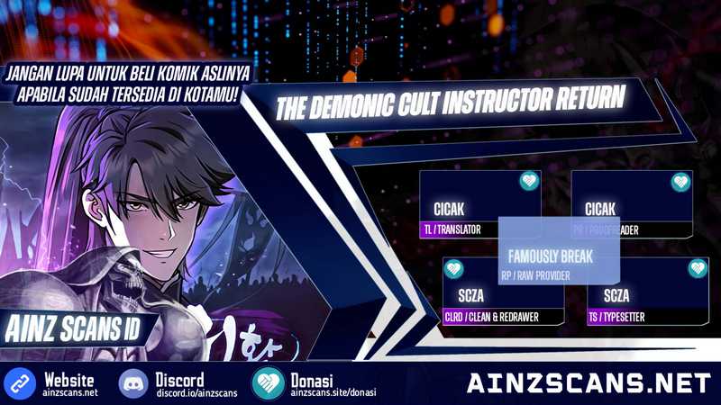 The Demonic Cult Instructor Returns (Demon Instructor’s Return) Chapter 03 Image 0