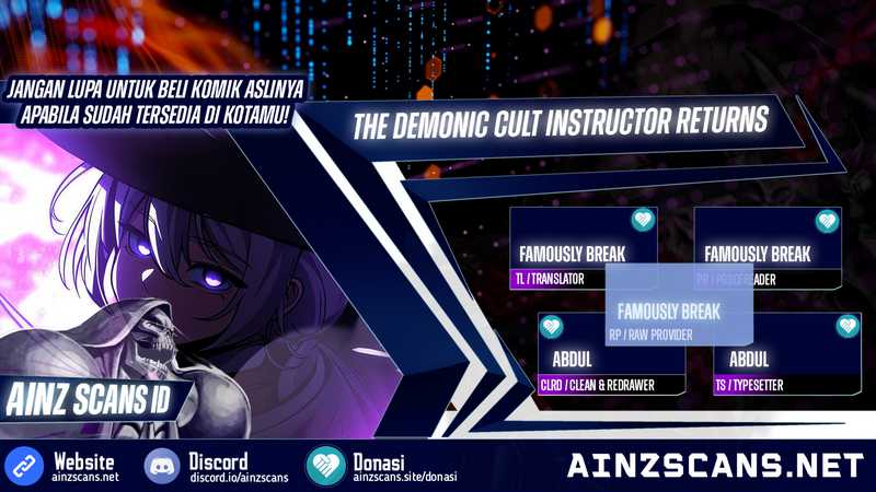 The Demonic Cult Instructor Returns (Demon Instructor’s Return) Chapter 04 Image 0