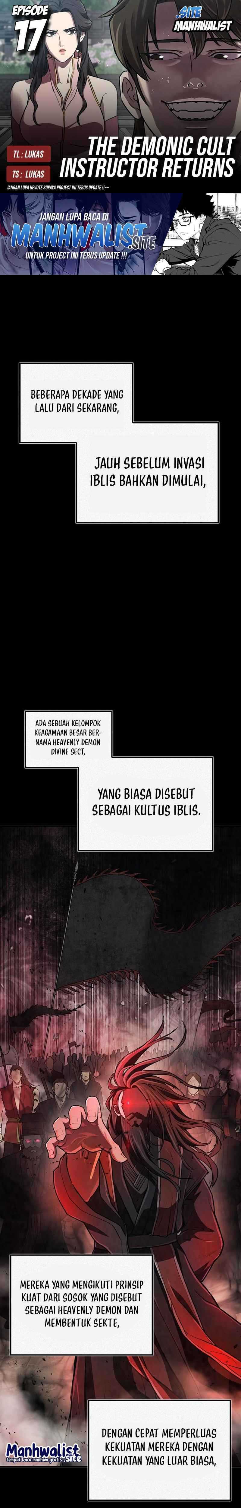 The Demonic Cult Instructor Returns (Demon Instructor’s Return) Chapter 17 Image 0