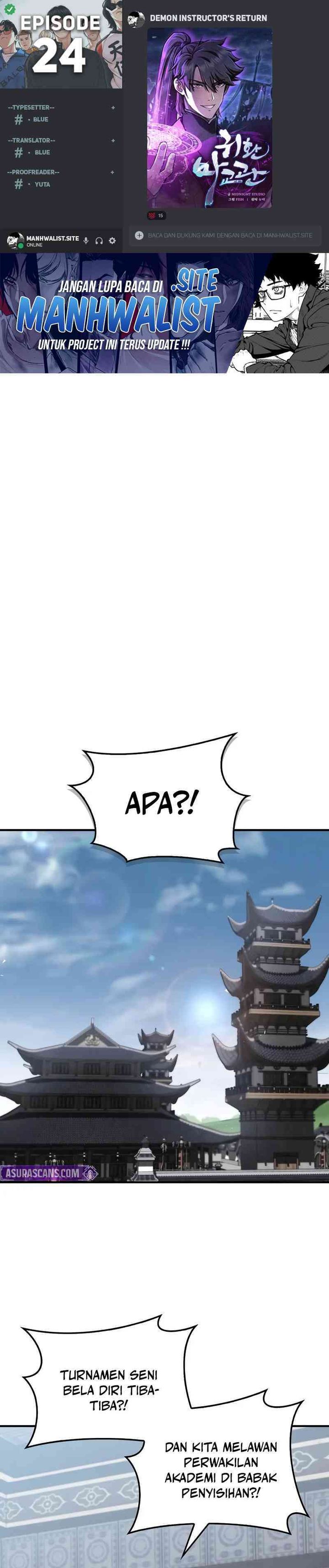 The Demonic Cult Instructor Returns (Demon Instructor’s Return) Chapter 24 Image 0
