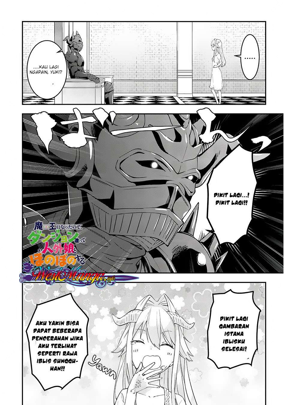 Maou ni Natta node, Dungeon Tsukutte Jingai Musume to Honobono suru Chapter 16 Image 1