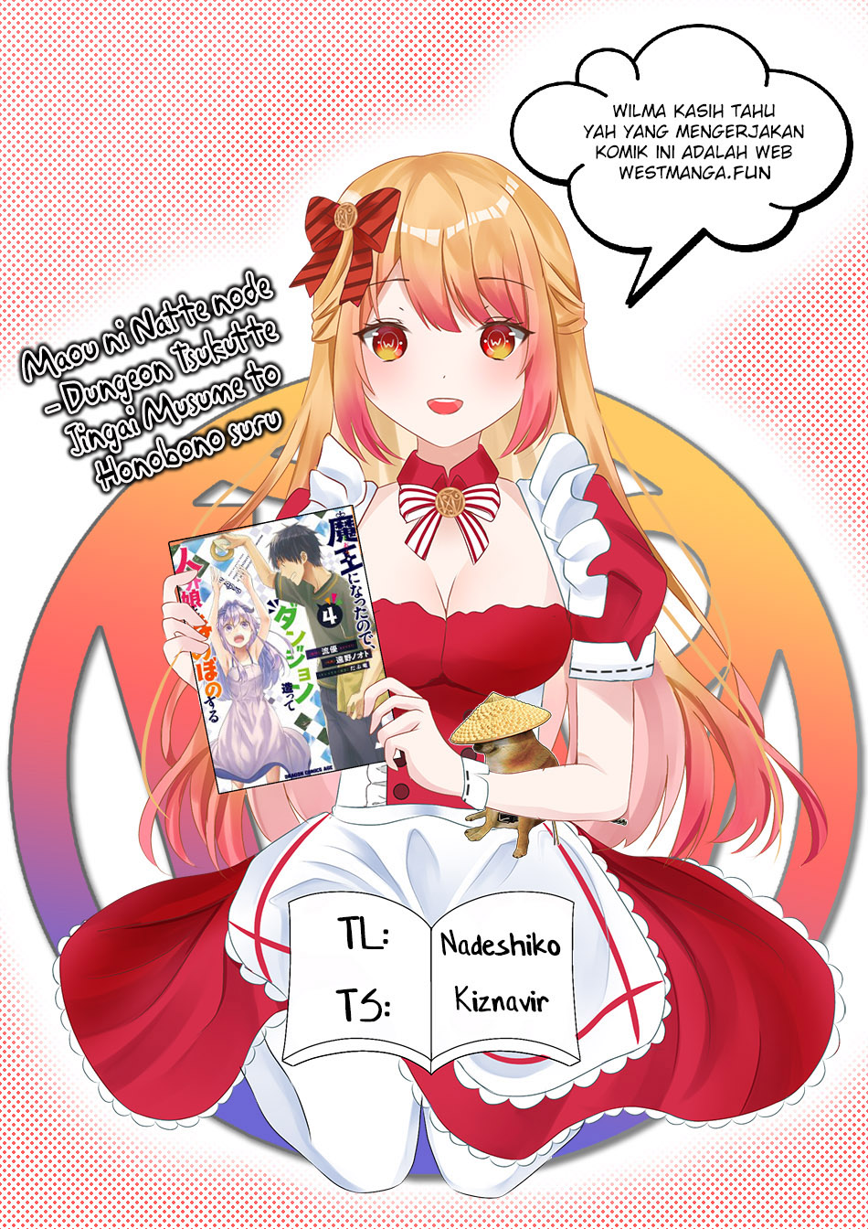 Maou ni Natta node, Dungeon Tsukutte Jingai Musume to Honobono suru Chapter 72.1 Image 0