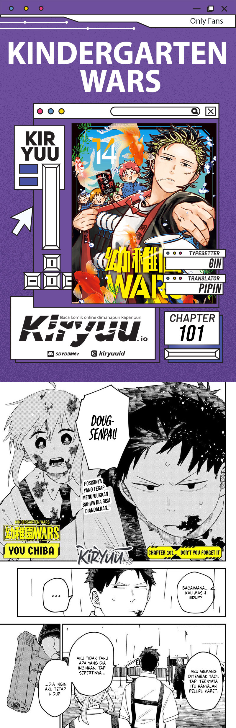 Youchien Wars Chapter 101 Image 0