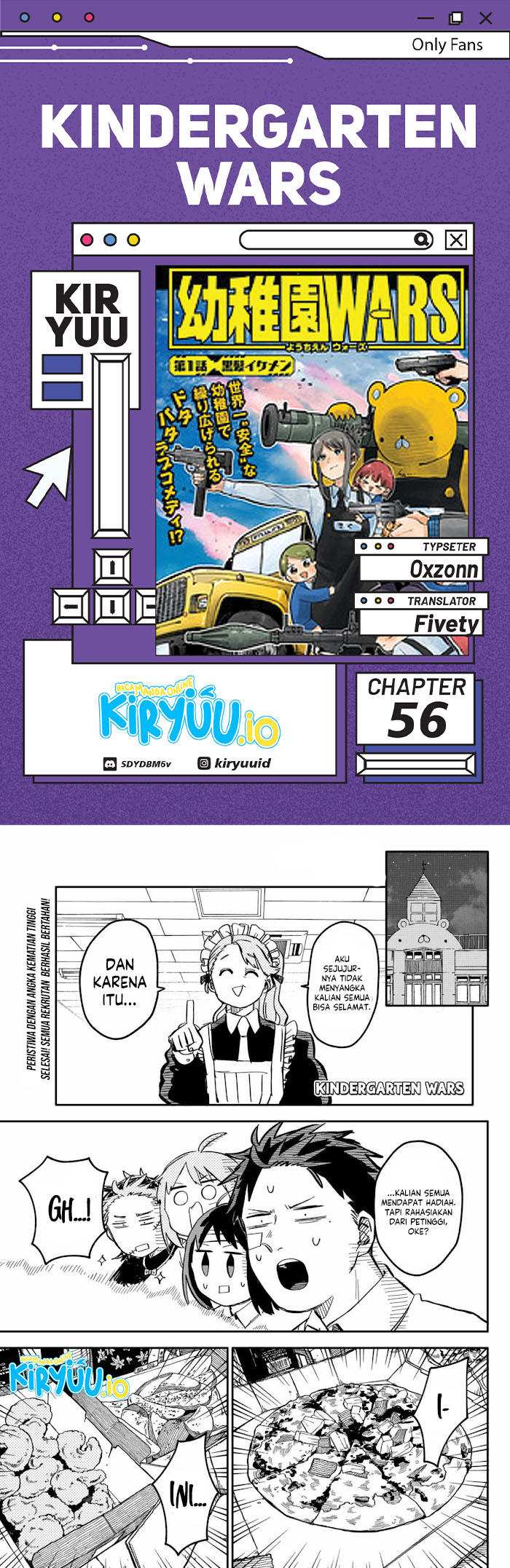 Youchien Wars Chapter 56 Image 0