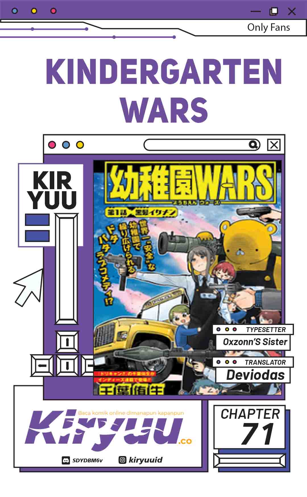 Youchien Wars Chapter 71 Image 0