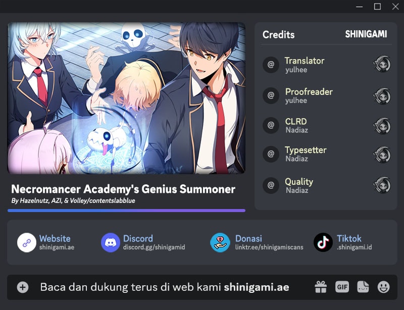 Necromancer Academy’s Genius Summoner Chapter 166 Image 0