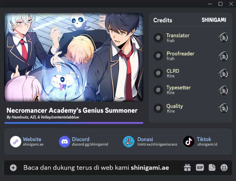 Necromancer Academy’s Genius Summoner Chapter 24 Image 0
