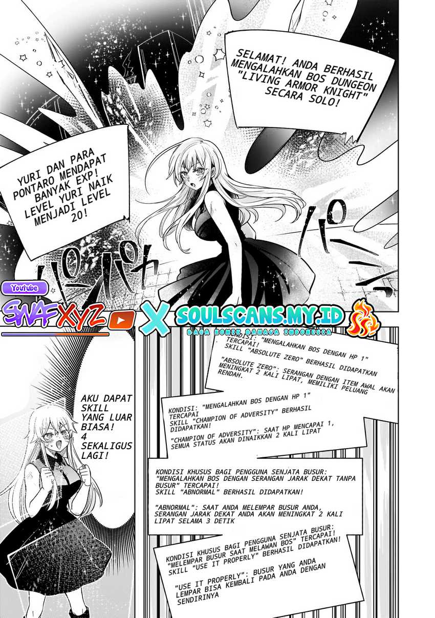 Blade Skill Online: Gomi Shokugyou de Saijaku Bukide Kuso Status no Ore, Itsunomanika “Last Boss” ni Nariagarimasu! Chapter 06 Image 16