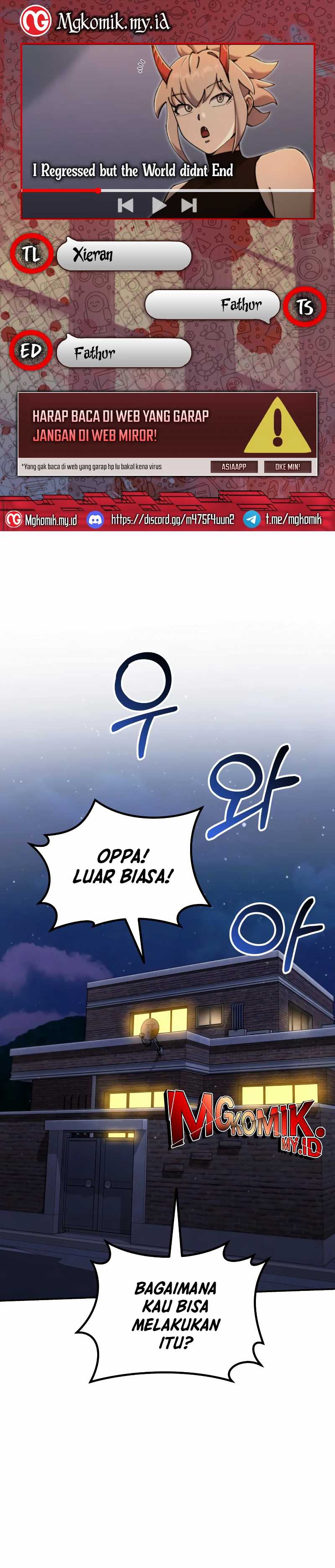 I Regressed, but the World didn’t End Chapter 04 Image 0