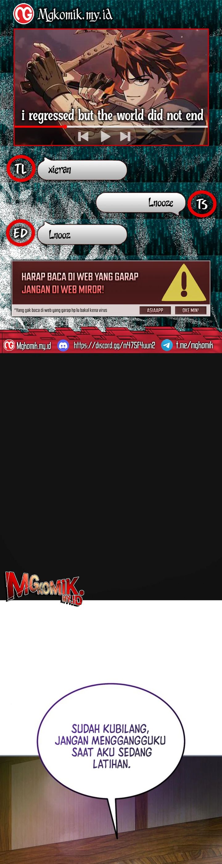 I Regressed, but the World didn’t End Chapter 23 Image 0