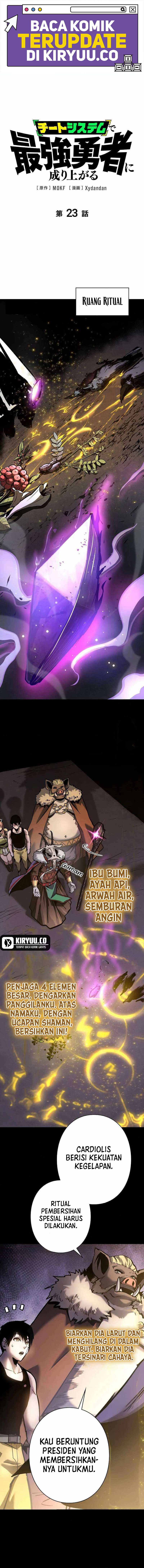 Become the Strongest Hero Through the Cheat System Chapter 23 Image 1