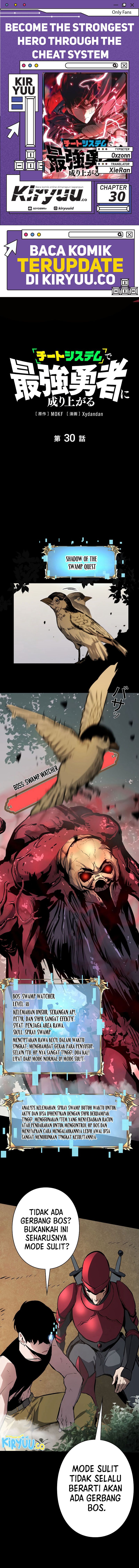 Become the Strongest Hero Through the Cheat System Chapter 30 Image 0