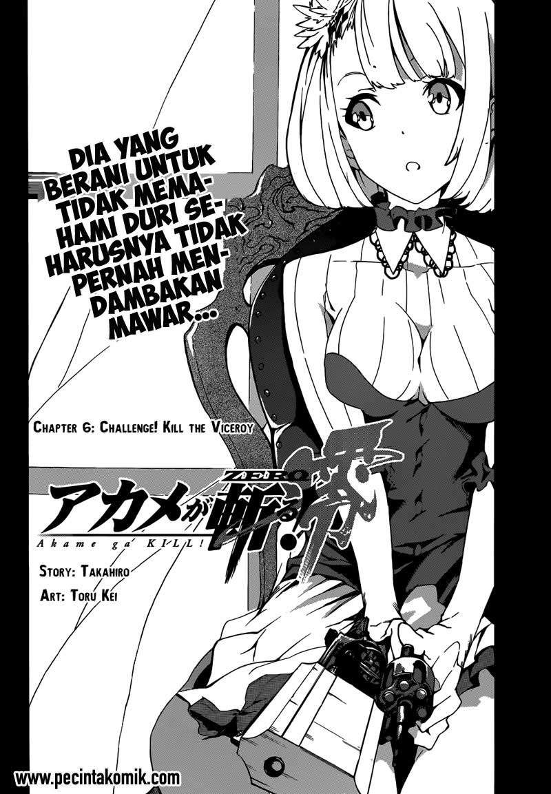 Akame ga Kiru! Zero Chapter 6 Image 3