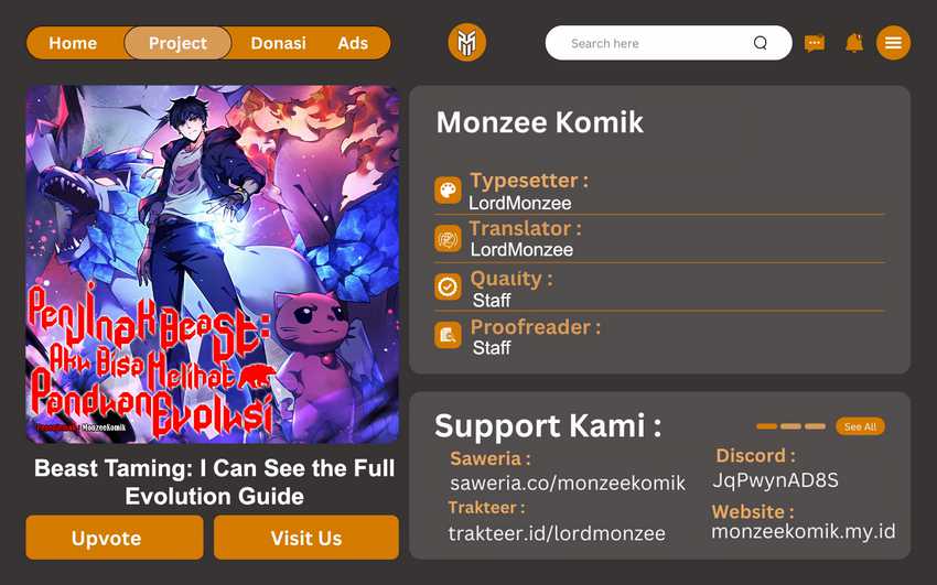 Beast Taming: I Can See the Full Evolution Guide Chapter 07 Image 1