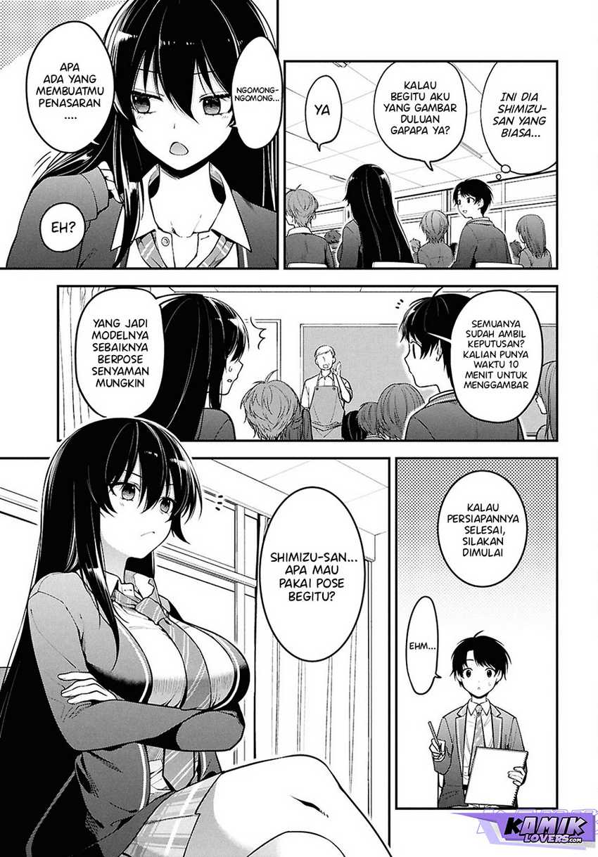 Tonari no Seki no Yankee Shimizu-san ga Kami o Kuroku Sometekita Chapter 01 Image 15