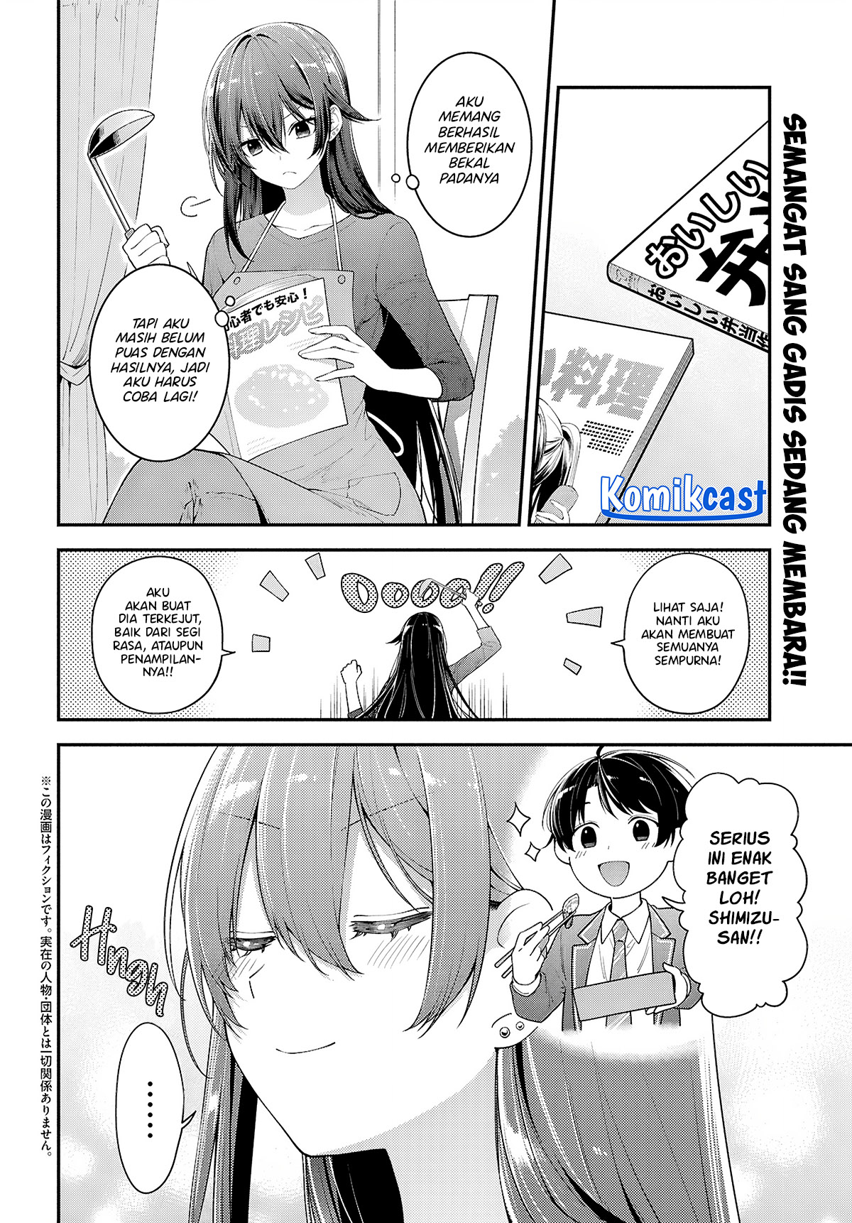 Tonari no Seki no Yankee Shimizu-san ga Kami o Kuroku Sometekita Chapter 04 Fix Image 2