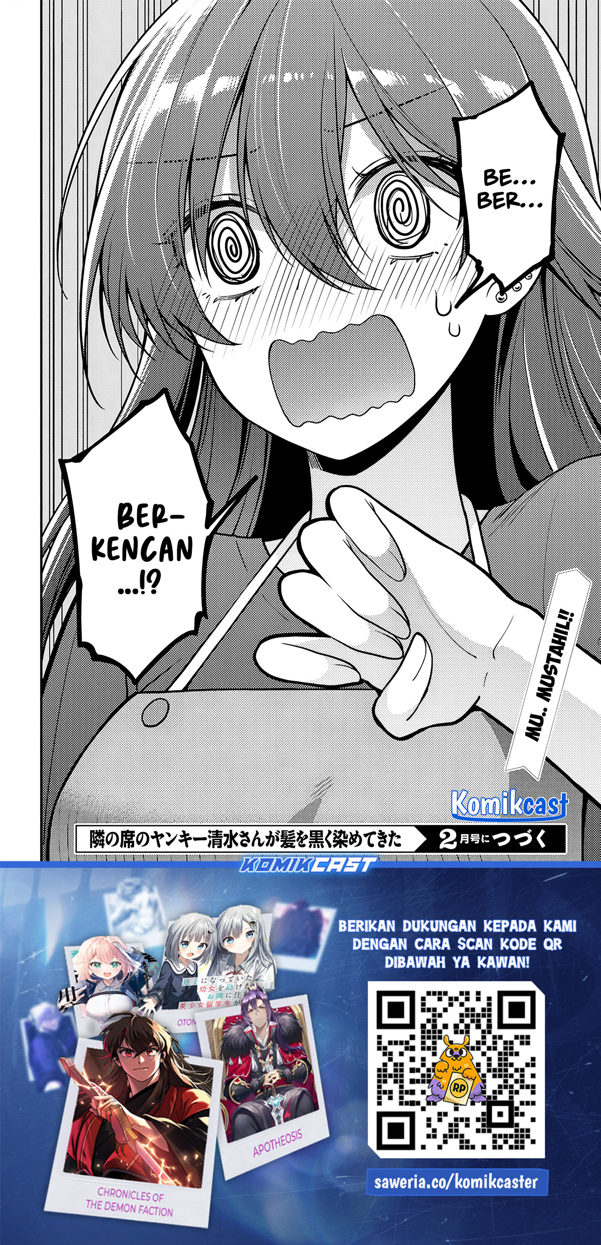 Tonari no Seki no Yankee Shimizu-san ga Kami o Kuroku Sometekita Chapter 04 Fix Image 30