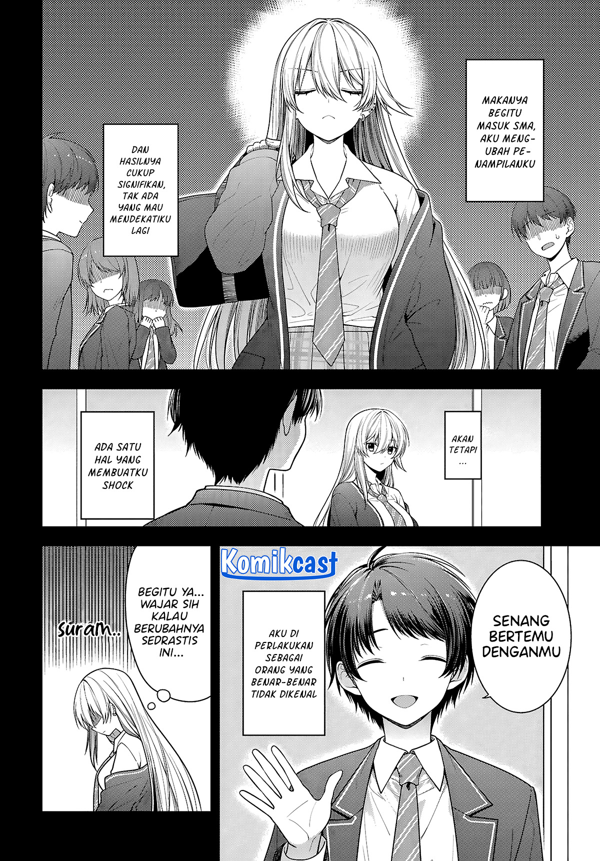 Tonari no Seki no Yankee Shimizu-san ga Kami o Kuroku Sometekita Chapter 05 Fix Image 2