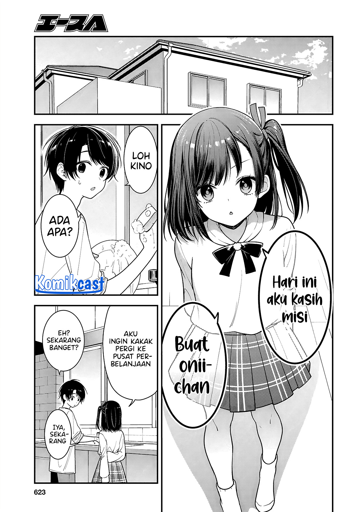 Tonari no Seki no Yankee Shimizu-san ga Kami o Kuroku Sometekita Chapter 05 Fix Image 7