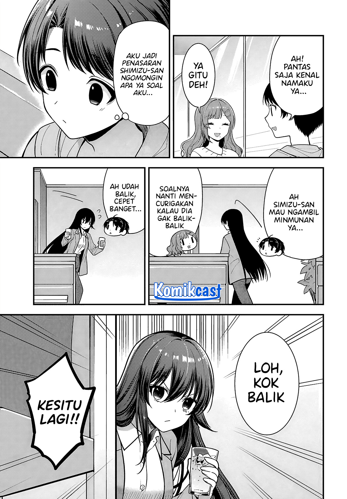 Tonari no Seki no Yankee Shimizu-san ga Kami o Kuroku Sometekita Chapter 05 Fix Image 17