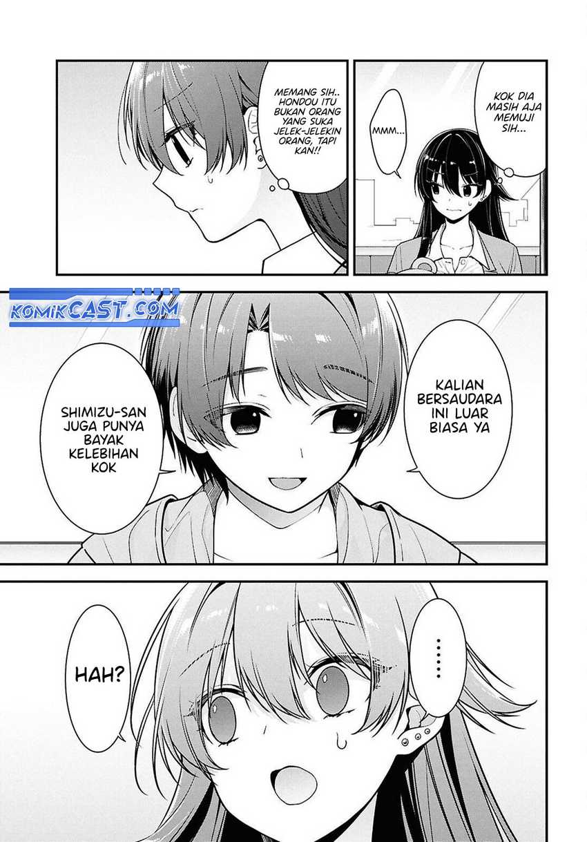 Tonari no Seki no Yankee Shimizu-san ga Kami o Kuroku Sometekita Chapter 08 Image 5