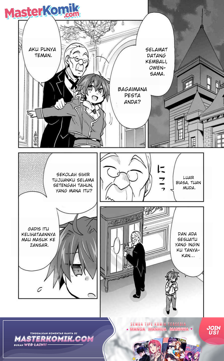 Reincarnated As The Son Of A Vicious Lord! -When I Was Having Fun Learning Chapter 03 Image 6