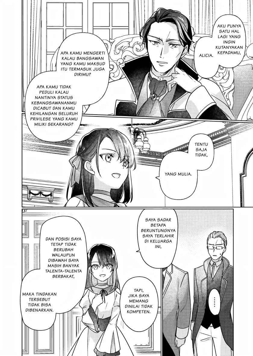 Aku Akan Menjadi Seorang Villainess Yang Akan Dikenang Dalam Sejarah Chapter 04 Image 20