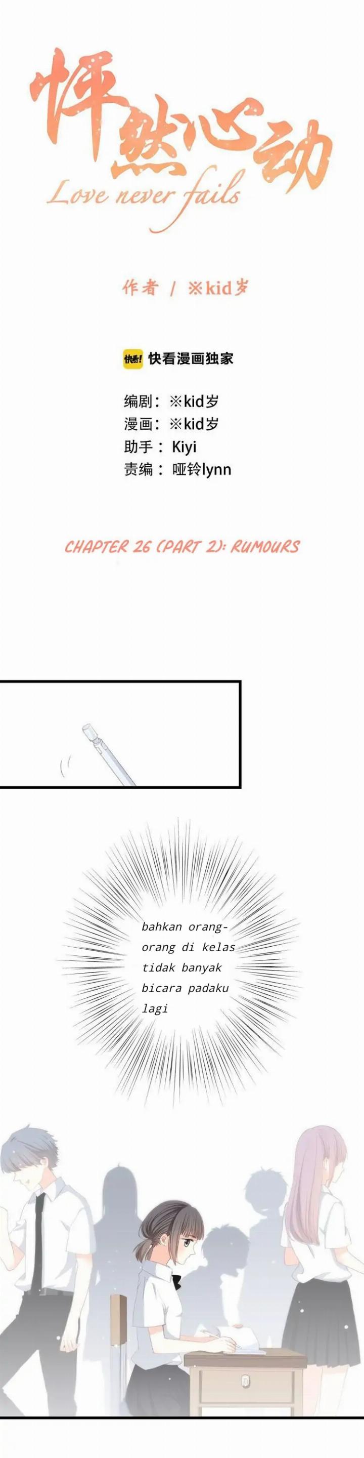 Love Never Fails Chapter 26.2 Image 0