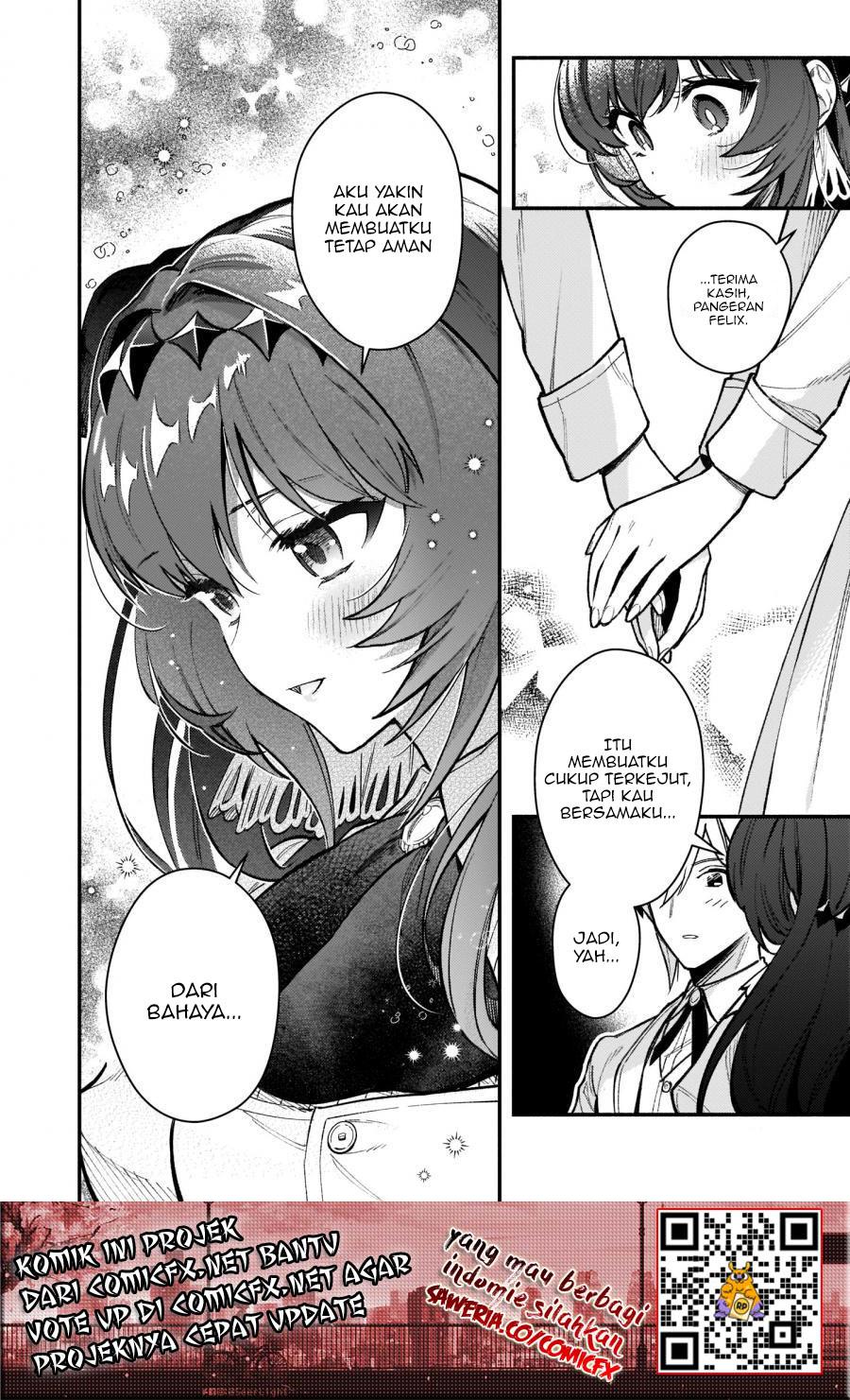 Akuyaku reijou Route ga Nai Nante, Dare ga Itta no? Chapter 07.1 Image 9