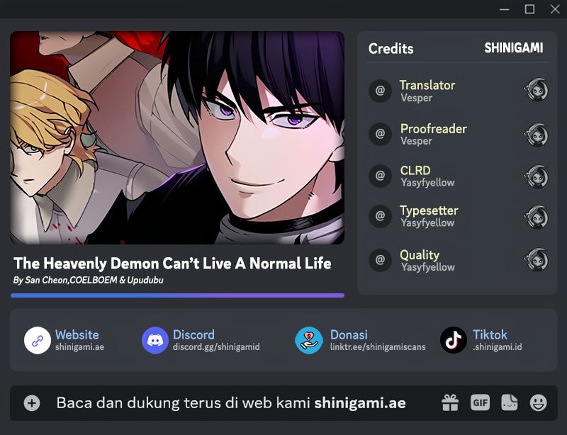 The Heavenly Demon Can’t Live a Normal Life Chapter 159 Image 0