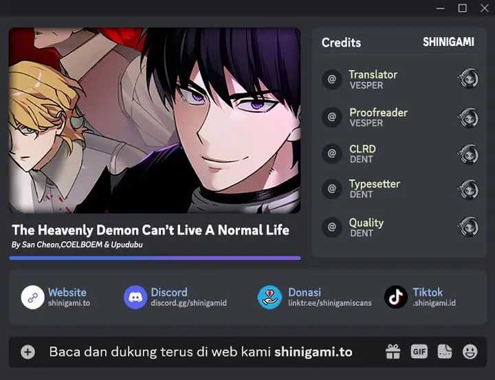 The Heavenly Demon Can’t Live a Normal Life Chapter 176 Image 0