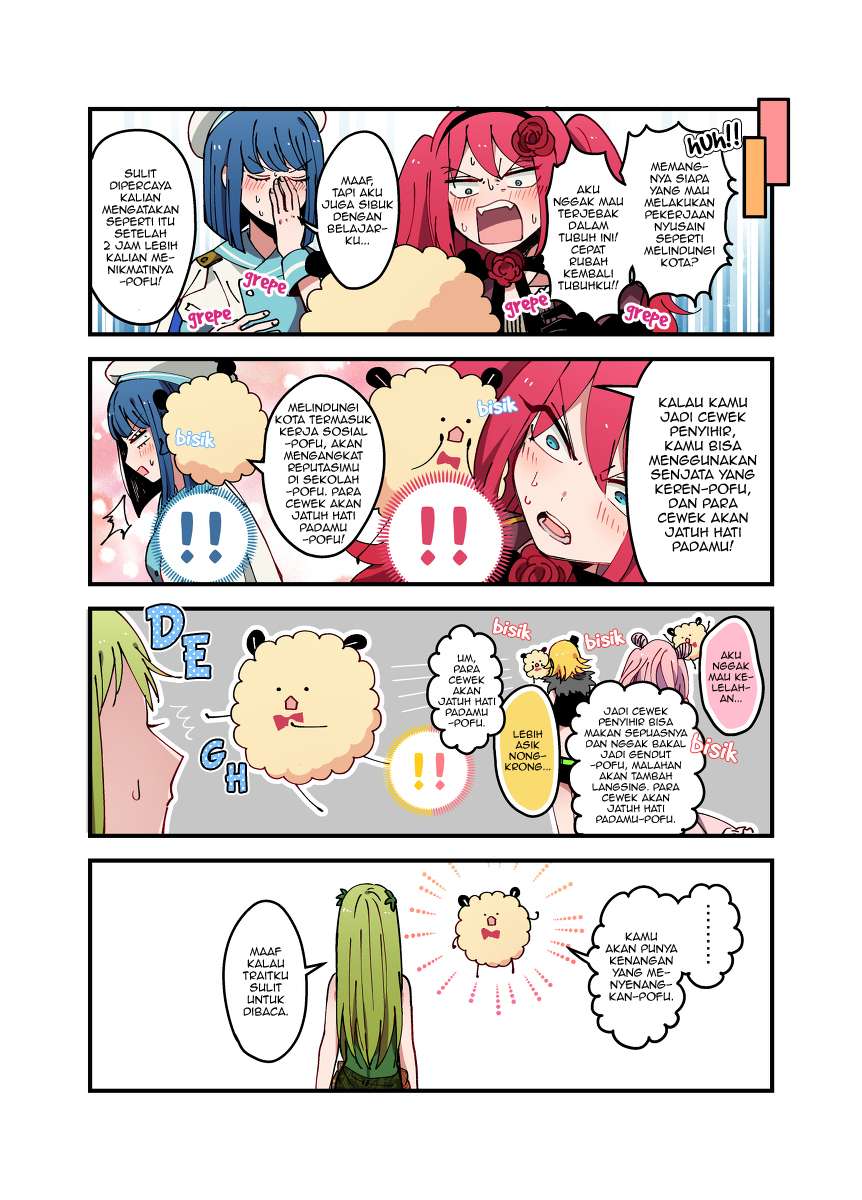 Danshi Koukousei ga Mahou Shoujo ni Naru Hanashi Chapter 05 Image 0