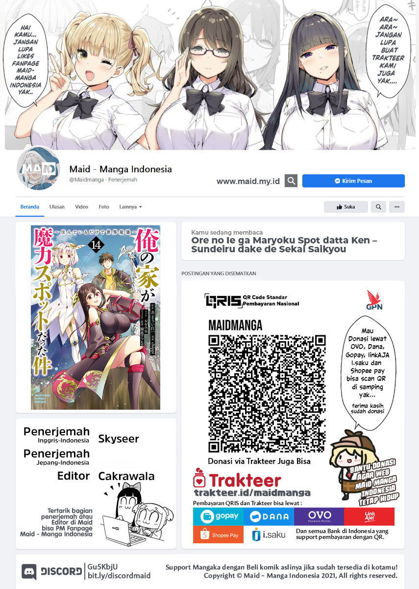 Ore no Ie ga Maryoku Spot datta Ken – Sundeiru dake de Sekai Saikyou Chapter 109 Image 1