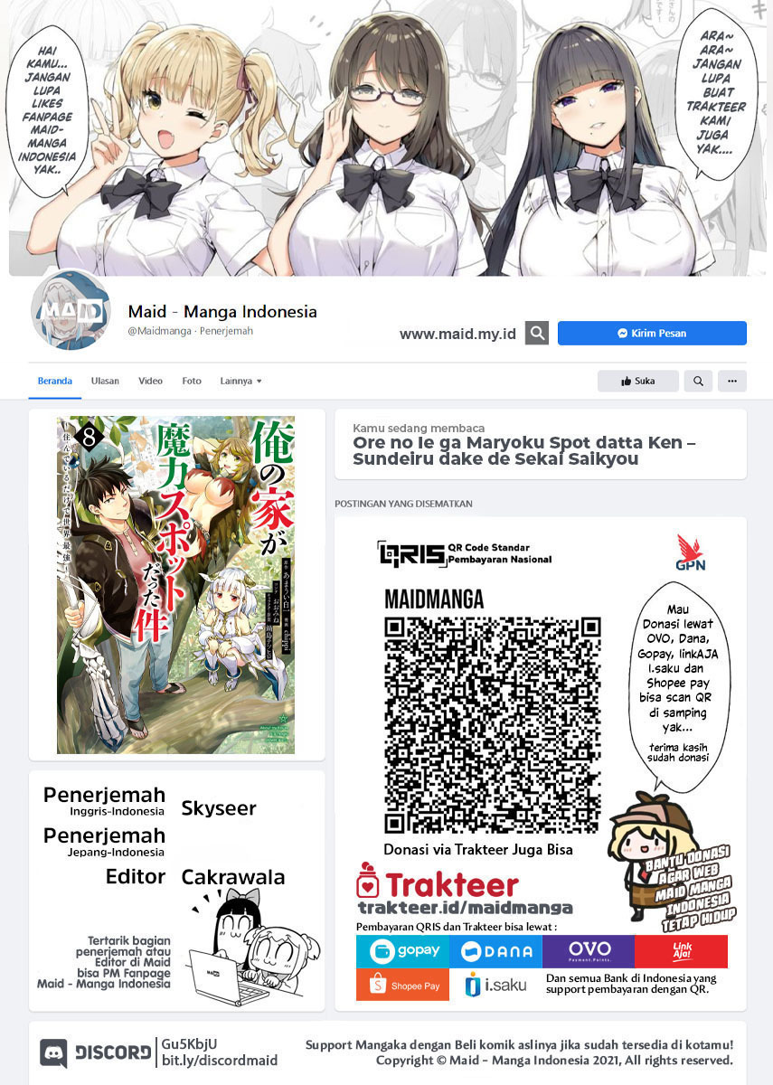 Ore no Ie ga Maryoku Spot datta Ken – Sundeiru dake de Sekai Saikyou Chapter 96 Image 1