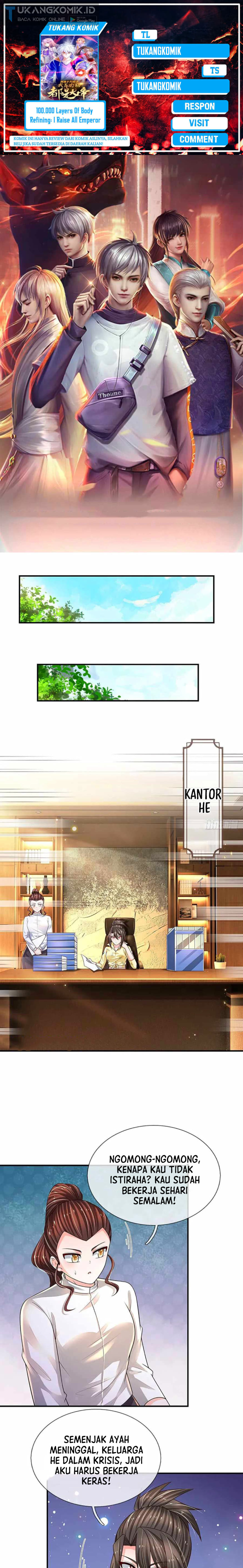 100.000 Layers of Body Refining: I Raise All Emperor Chapter 198 Image 0
