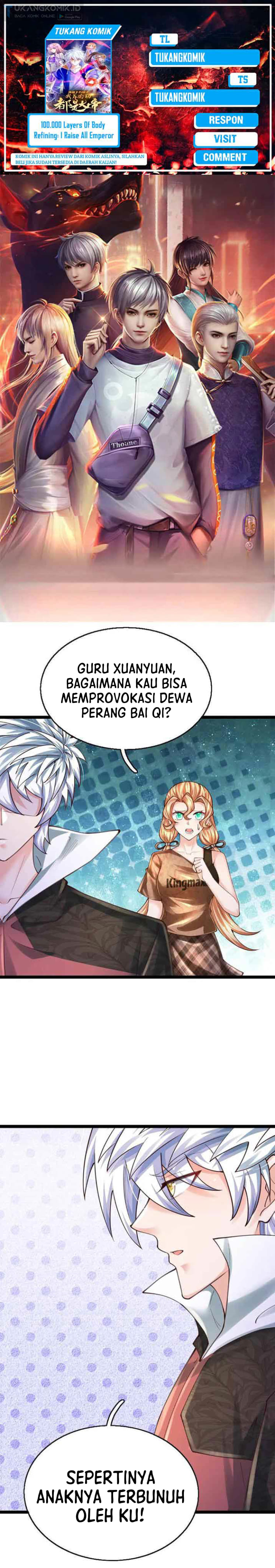 100.000 Layers of Body Refining: I Raise All Emperor Chapter 249 Image 0