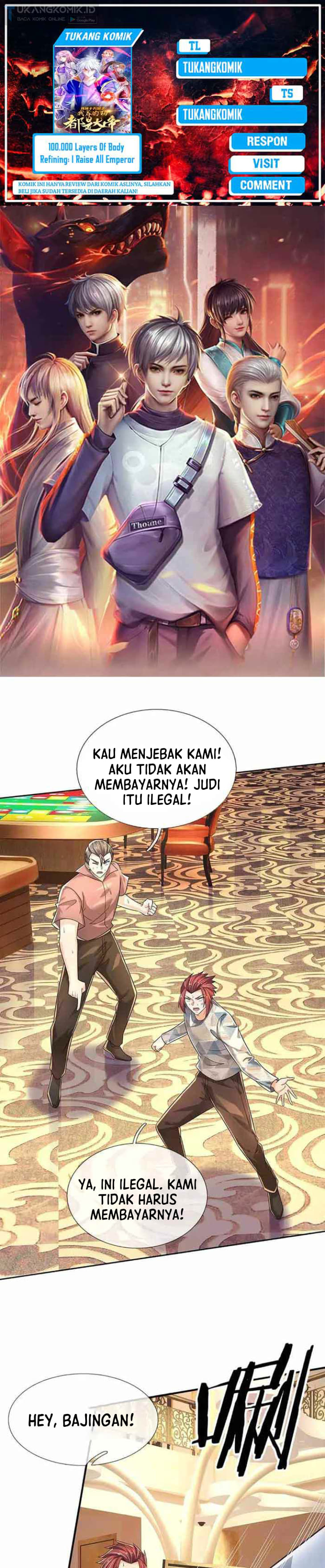 100.000 Layers of Body Refining: I Raise All Emperor Chapter 289 Image 0