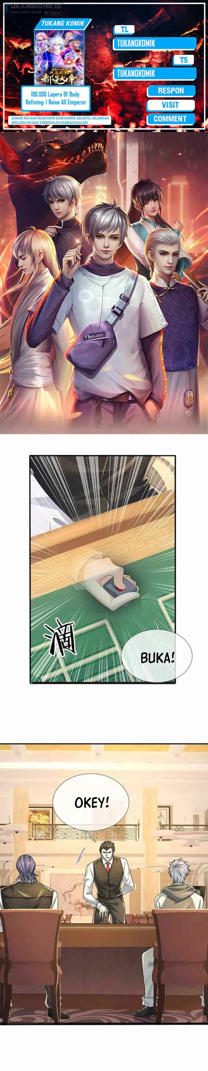 100.000 Layers of Body Refining: I Raise All Emperor Chapter 291 Image 0