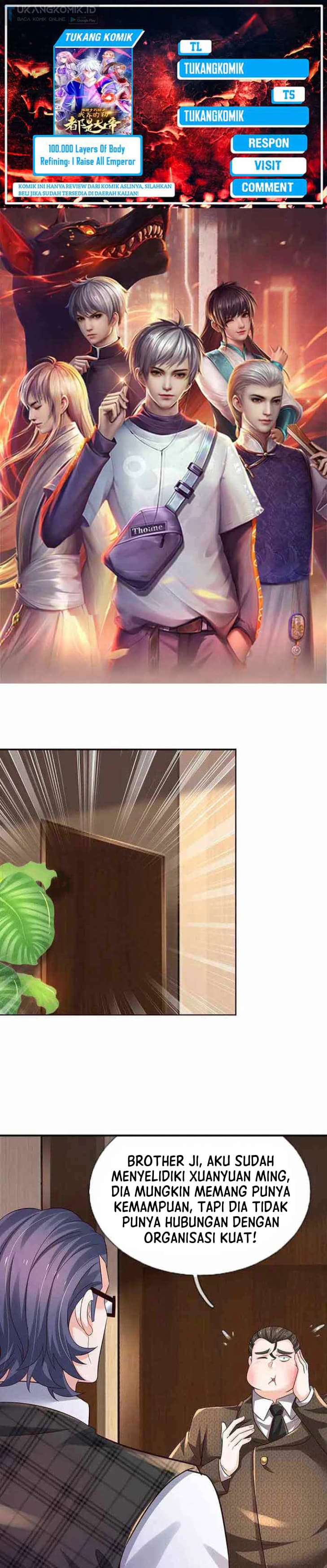 100.000 Layers of Body Refining: I Raise All Emperor Chapter 295 Image 0