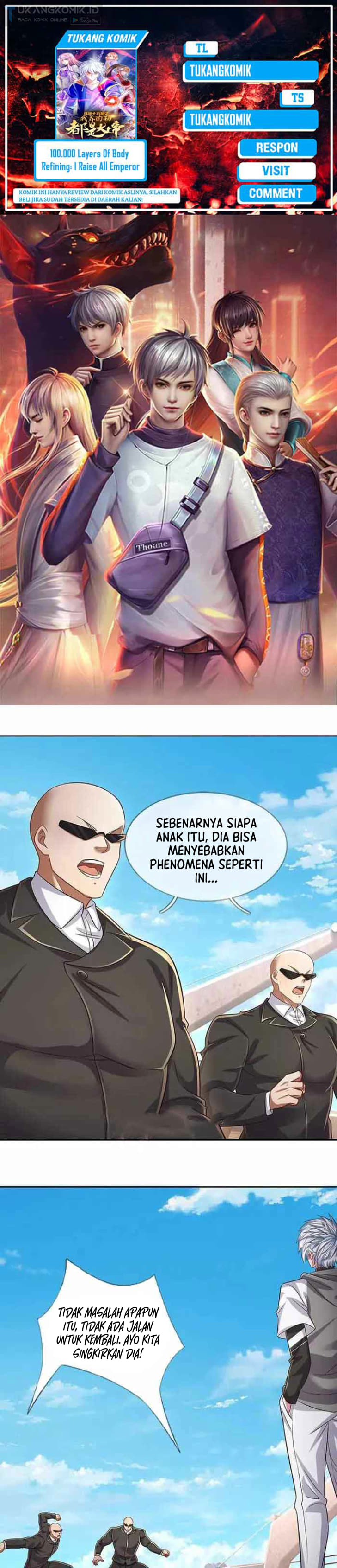 100.000 Layers of Body Refining: I Raise All Emperor Chapter 296 Image 0
