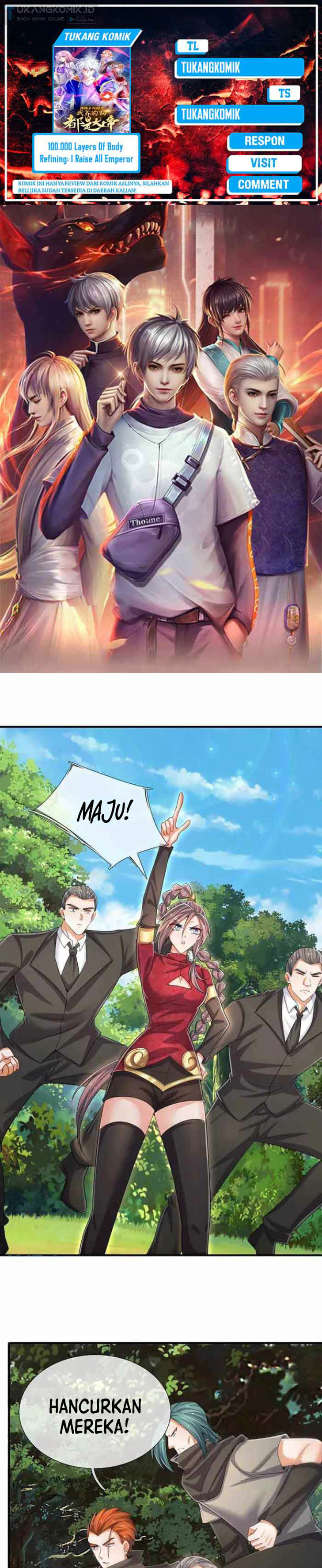 100.000 Layers of Body Refining: I Raise All Emperor Chapter 306 Image 0