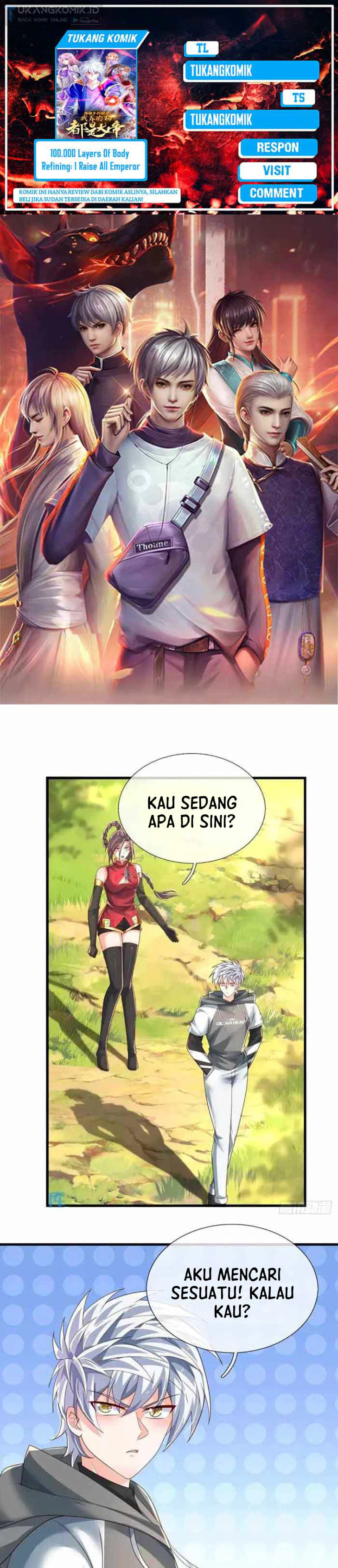 100.000 Layers of Body Refining: I Raise All Emperor Chapter 307 Image 0